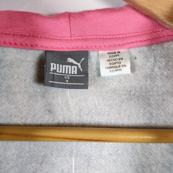 Puma Kids Size 4 Gray Hoodie NWT - Picture 6 of 11